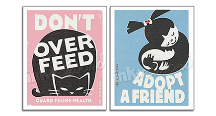 Pet Care Prints from Ink + Sword