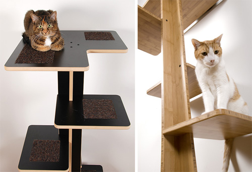 Baobab Modern Cat Tree From Square Cat Habitat • Hauspanther