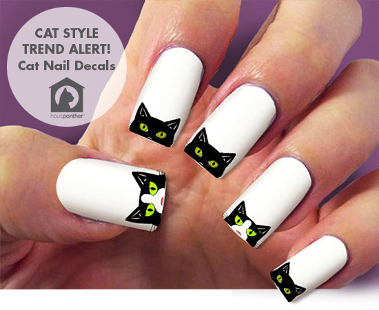 Kitty Nail Decals 