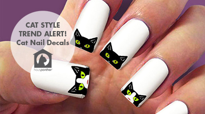 White cheap cat nails