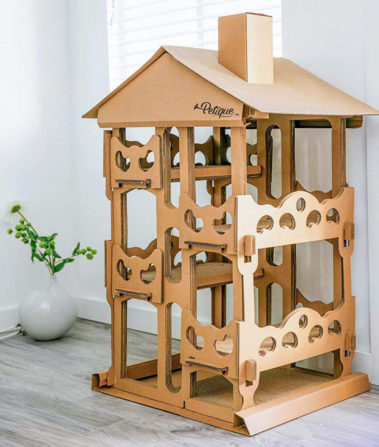 Elaborate Cardboard Castles For Cats • Hauspanther