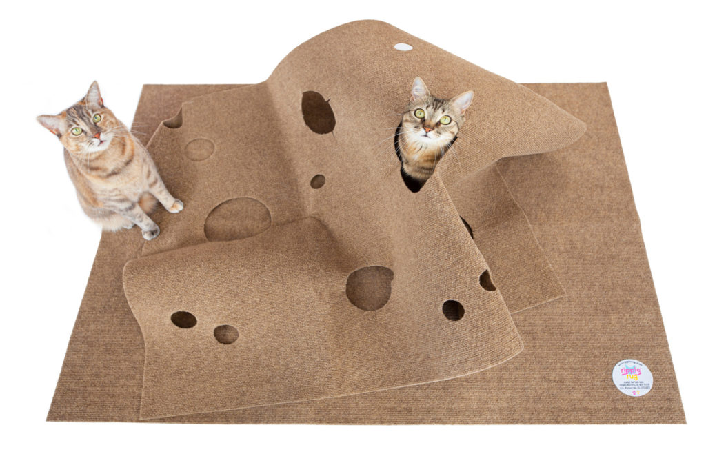 Keep Kitty Occupied This Holiday with the Ripple Rug Cat Activity Mat