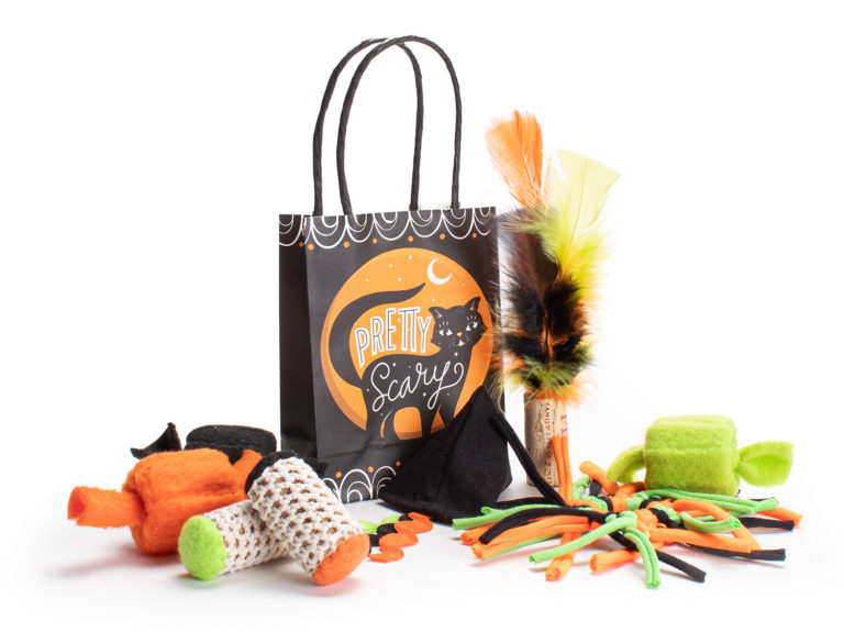 Spooooooky Halloween Cat Toy Goodie Bags Are Here! • hauspanther