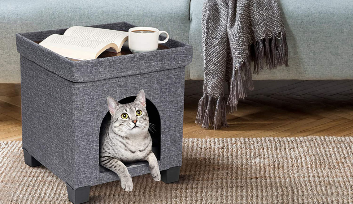 Cat Hideaway Ottoman