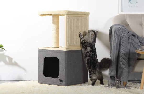 Three Modern Cat Trees • Hauspanther