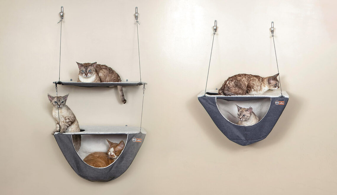 K&H Wall-mounted Cat Perch & Hammock